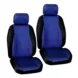 Coprisedili coprisedile cotone traforato traspirante anti sudore sedile sportivo auto macchina poggiatesta staccato blu chrono