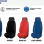 SCHEDA TECNICA COPRISEDILI EXTREME PROFESSIONAL MOD. E ; SU MISURA E NEI DIVERSI COLORI